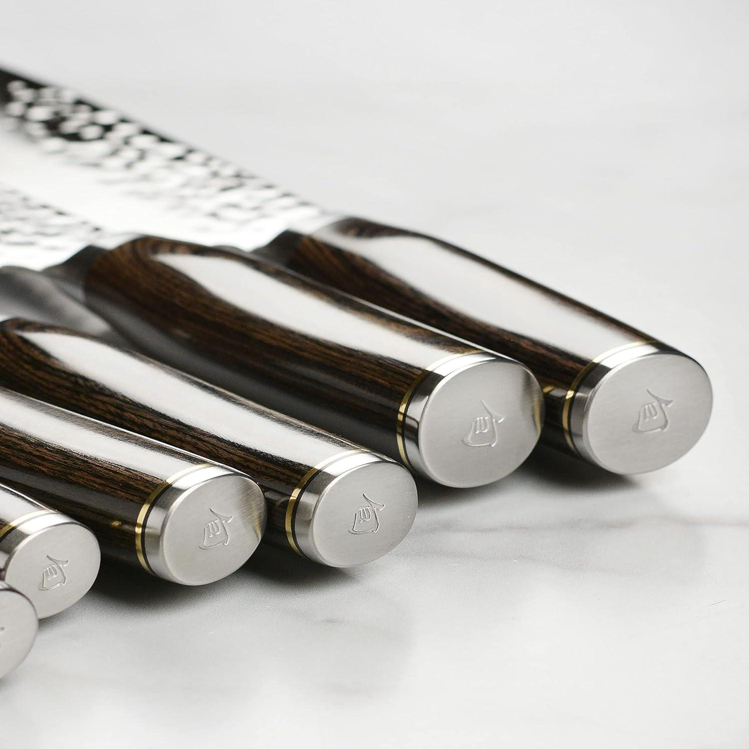 Conjunto de Cuchillos Shun Premier 8 Piezas Acero VG-MAX