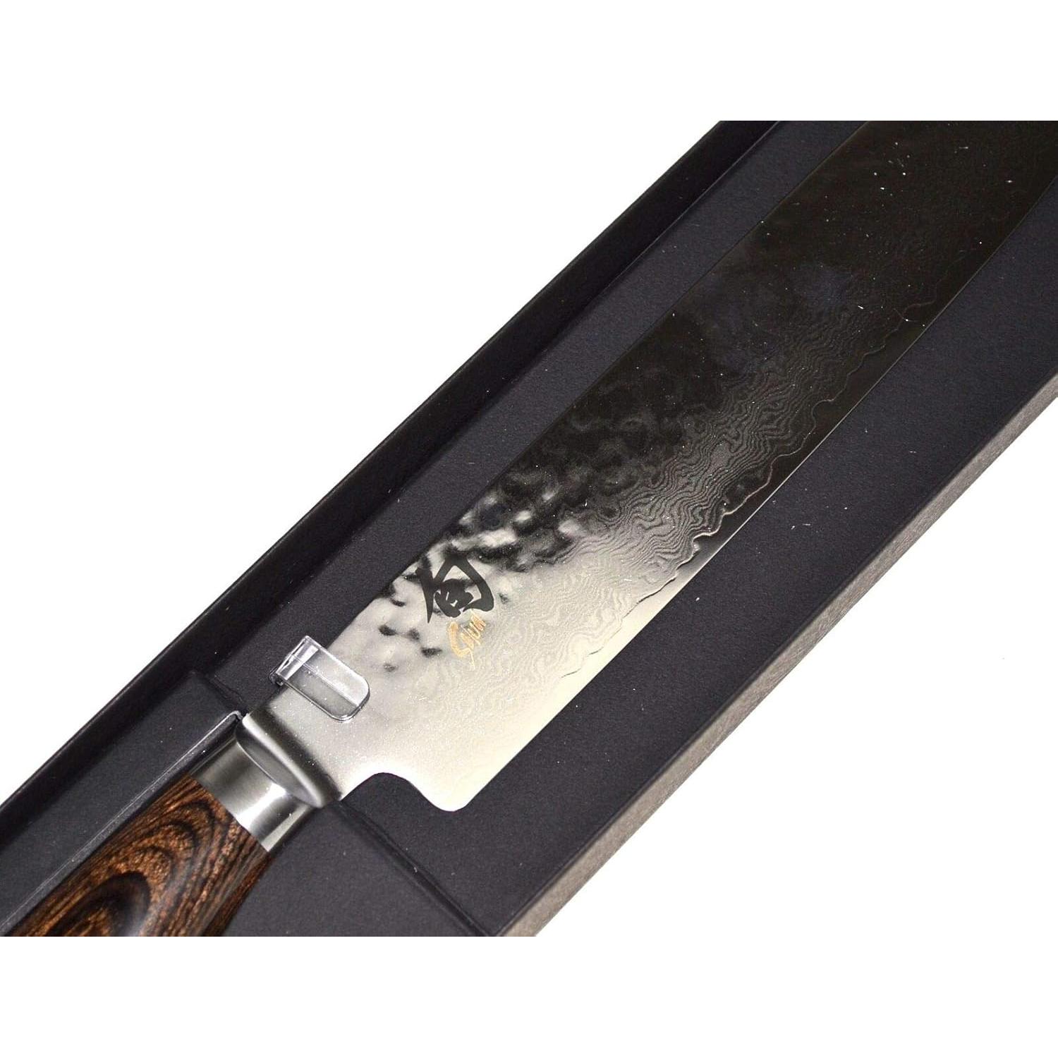 Cuchillo de Rebanar Shun Premier 24 cm Acero Damasco