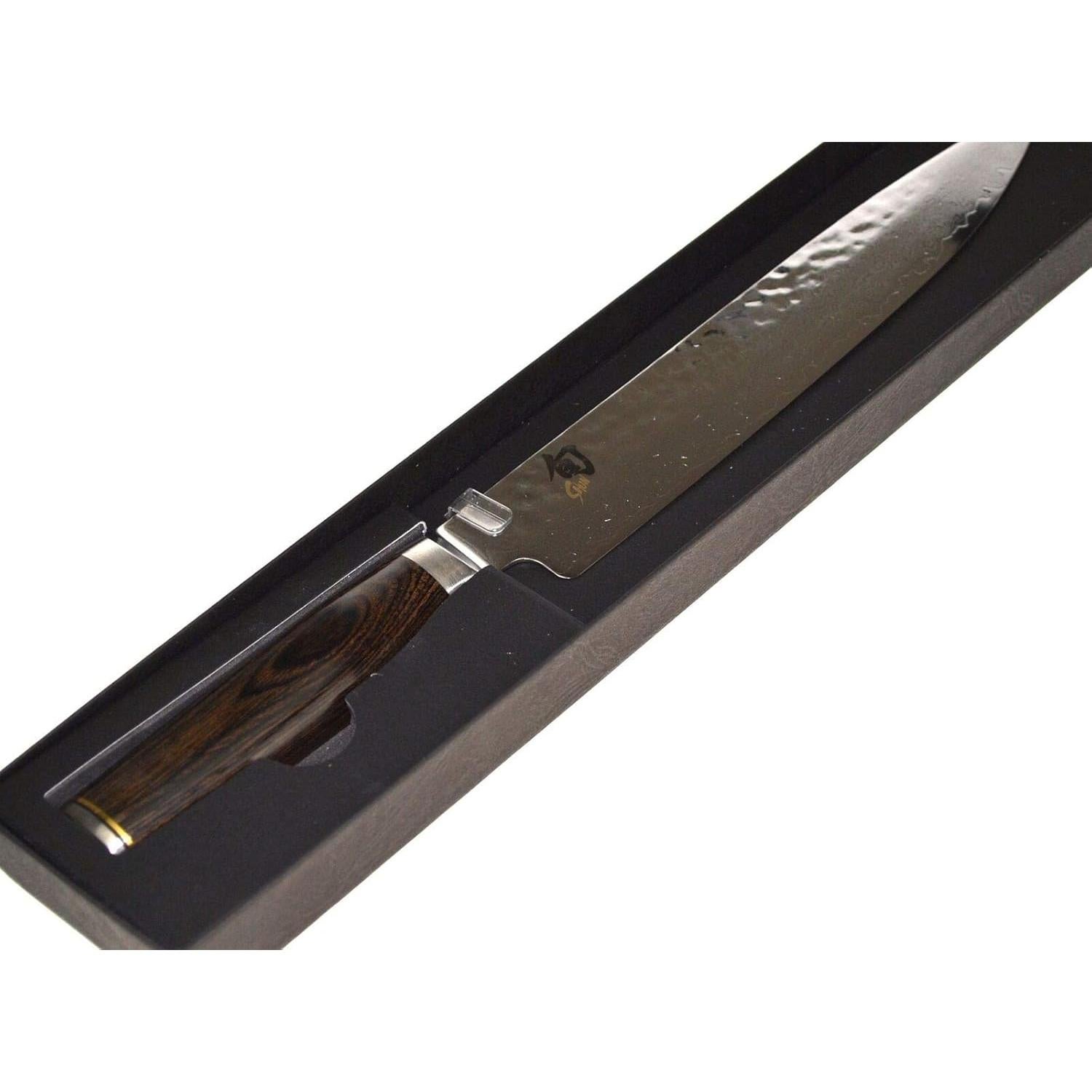 Cuchillo de Rebanar Shun Premier 24 cm Acero Damasco