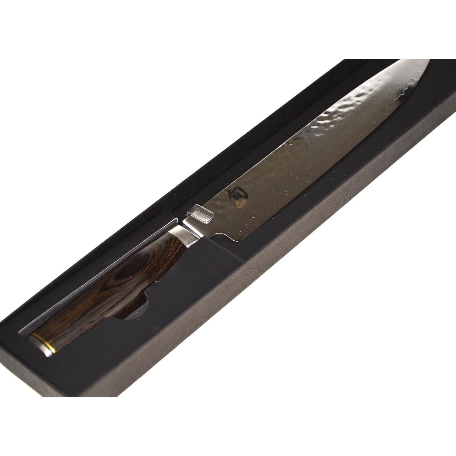 Cuchillo de Rebanar Shun Premier 24 cm Acero Damasco