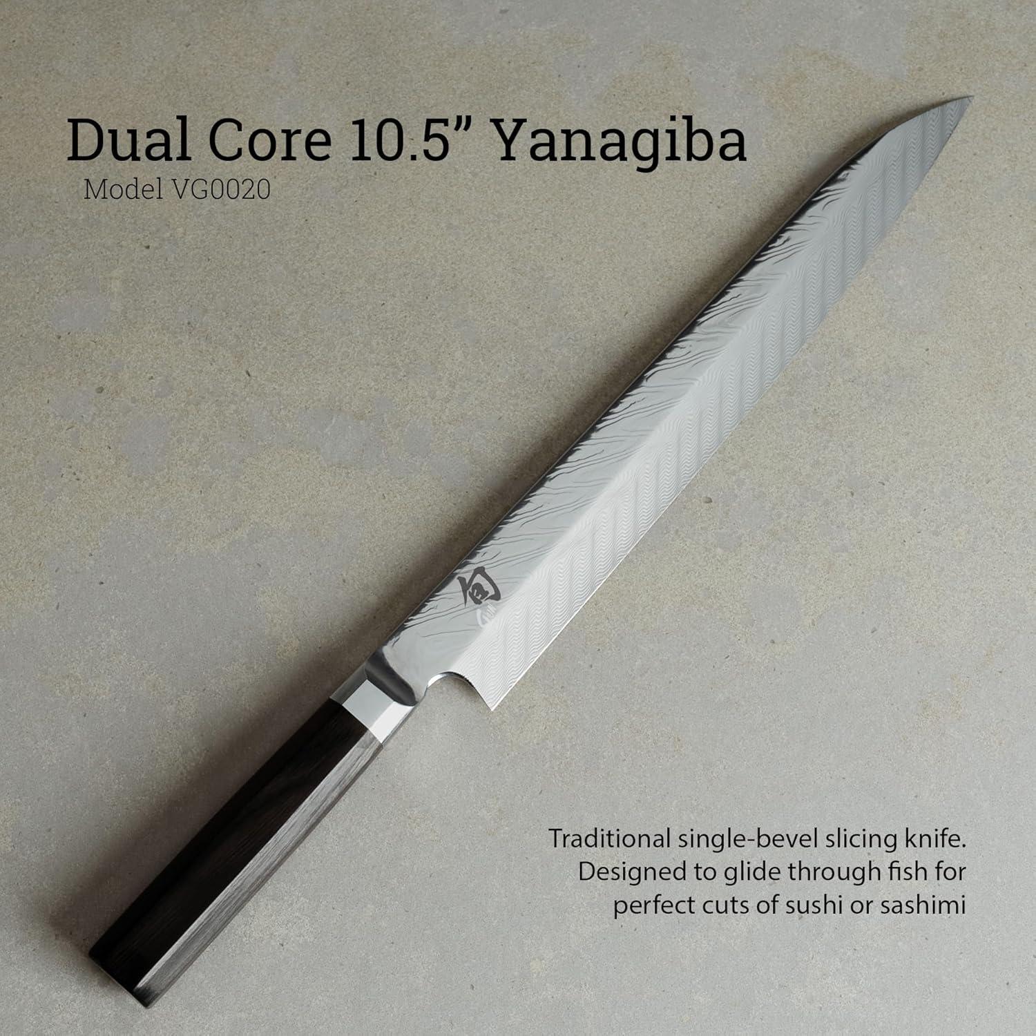 Cuchillo Yanagiba Shun Dual Core 26.67 cm para Sushi