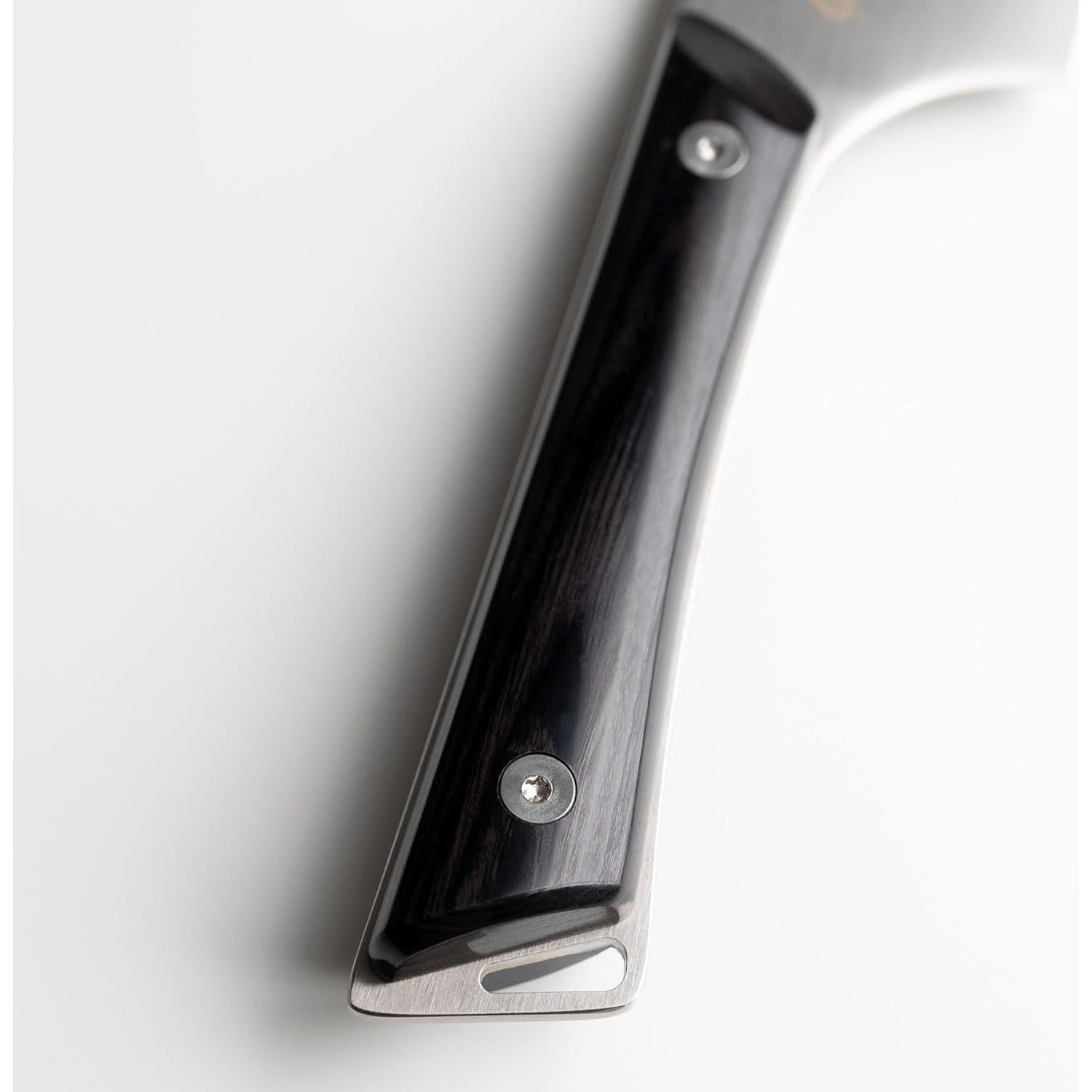 Cuchillo Santoku Shun Kazahana 17.78 cm Acero Inoxidable Pakkawood