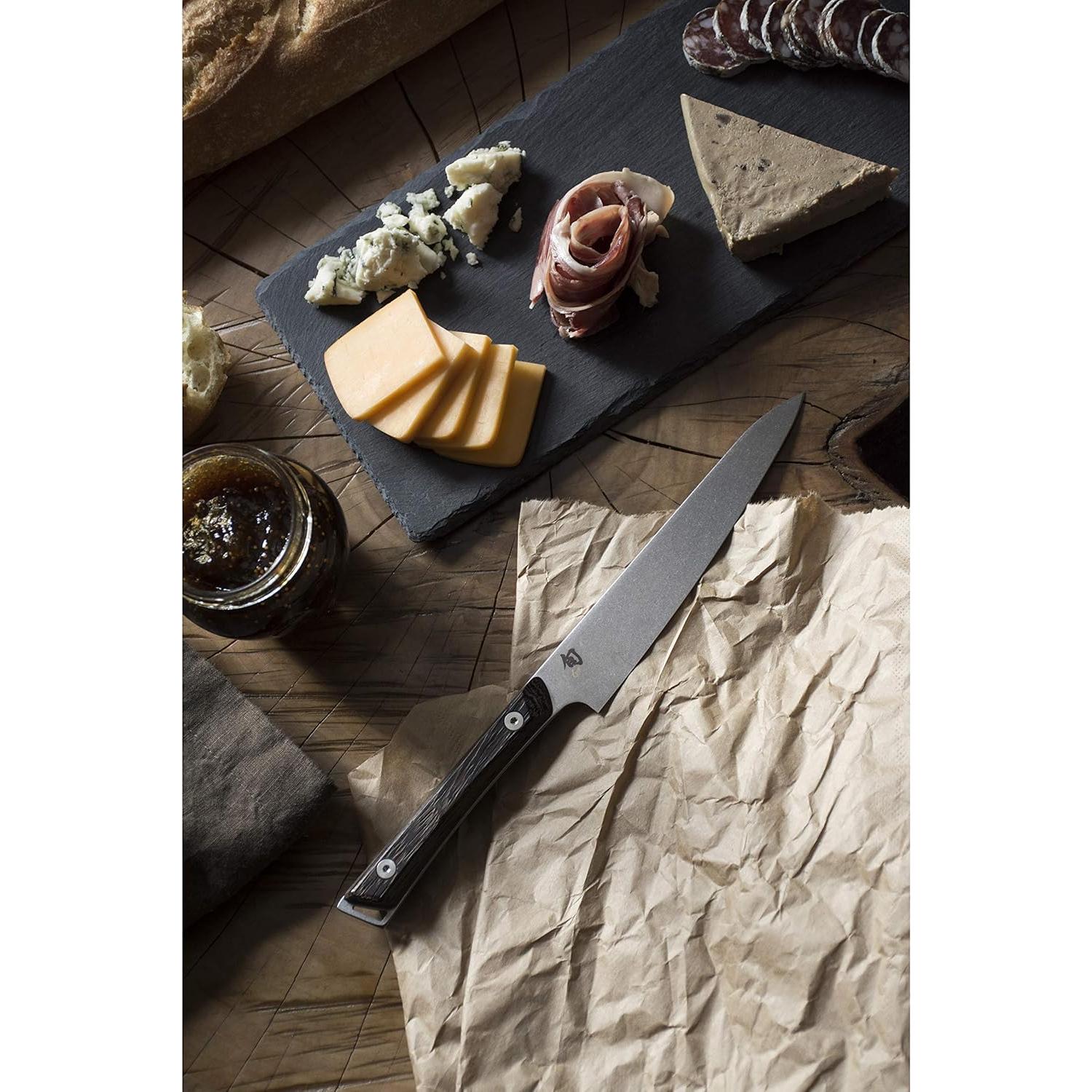 Cuchillo de Utilidad Shun Kanso 15 cm Acero Inoxidable