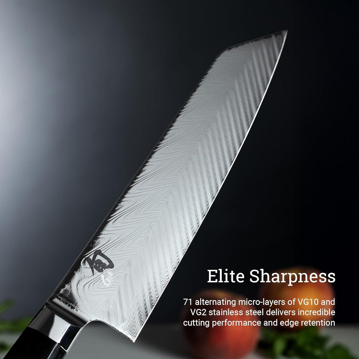 Cuchillo Kiritsuke Shun Dual Core 20.32 cm Acero Inoxidable