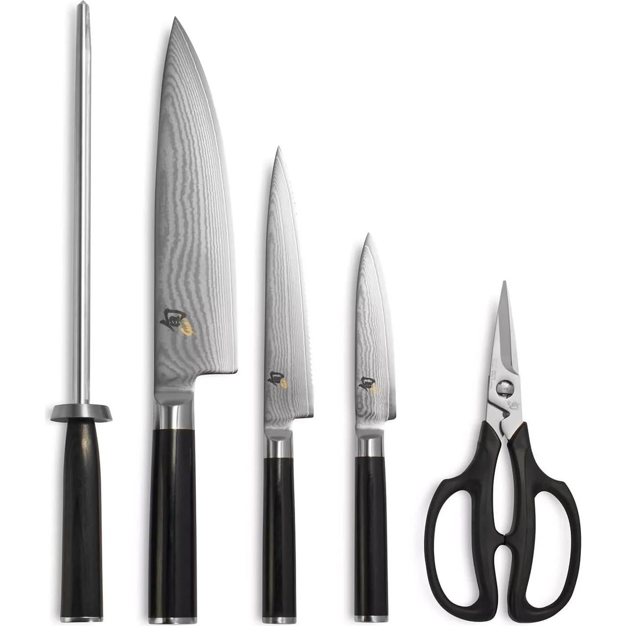 Conjunto de Cuchillos Shun Cutlery Premier 6 Piezas