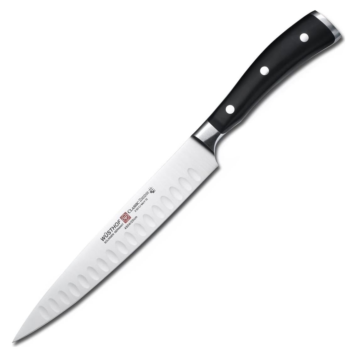 Cuchillo de tallar Wüsthof Classic IKON 20.32 cm acero inoxidable