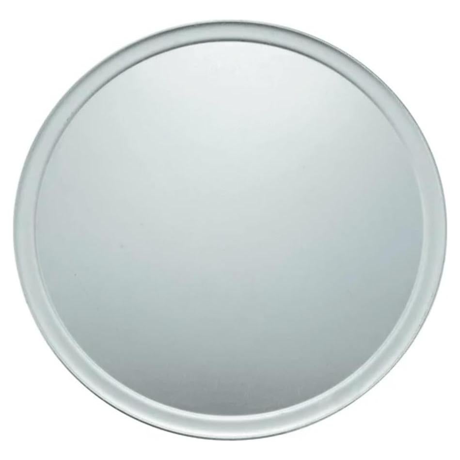 Bandeja de Pizza de Aluminio Winco 16 Pulgadas Bisel Ancho