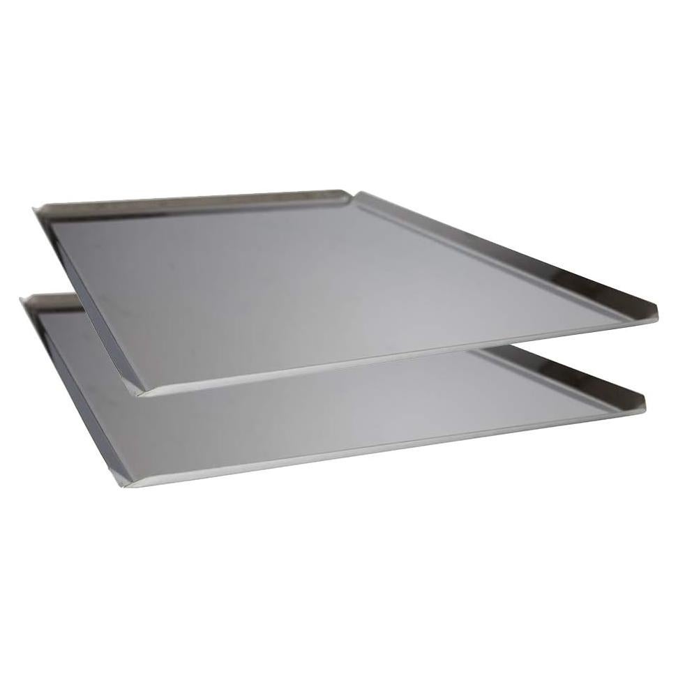 Bandeja para Galletas de Acero Inoxidable 47.6x34.9 cm - 2 Pack