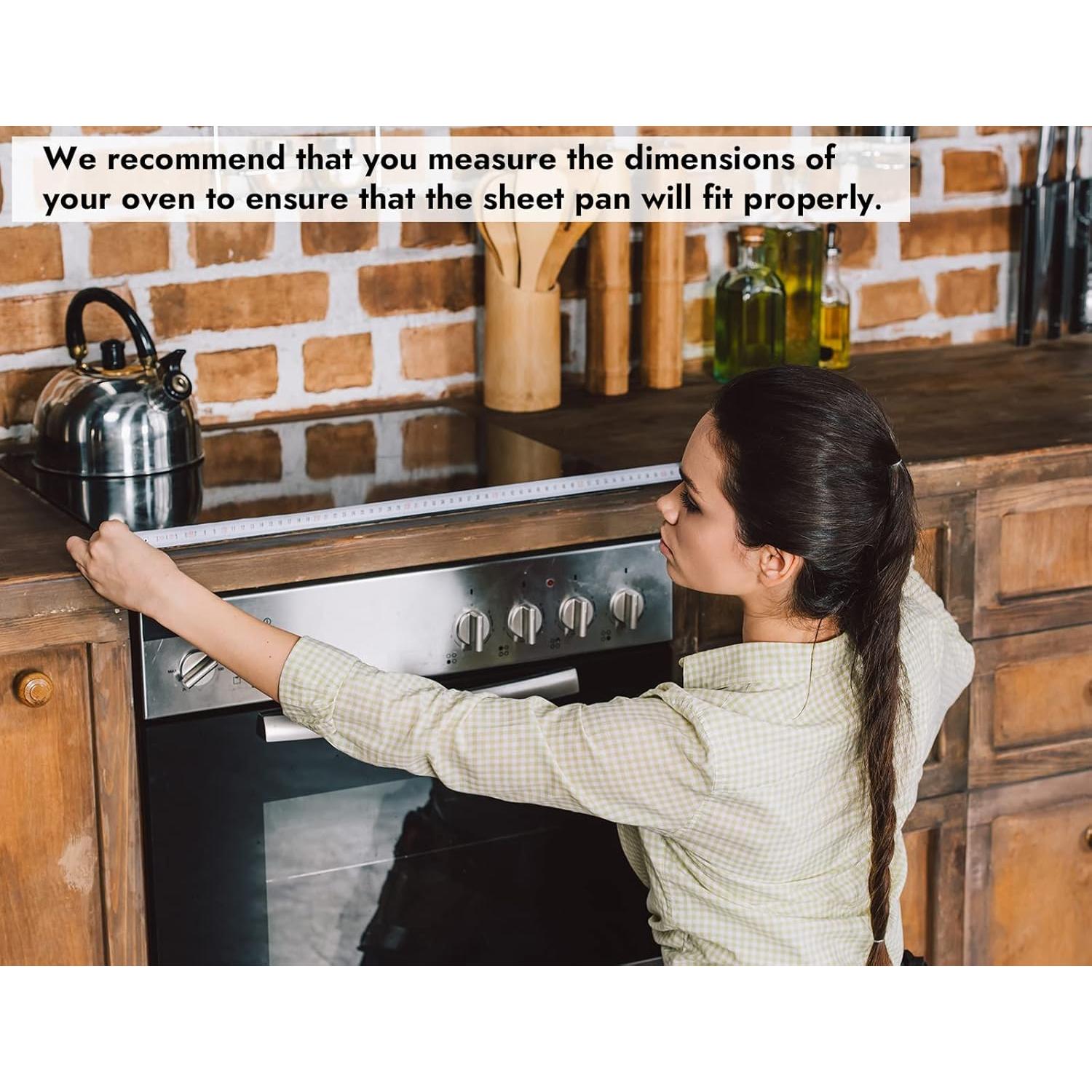 Bandejas de Horno de Aluminio CURTA 33x25.4 cm Paquete de 6