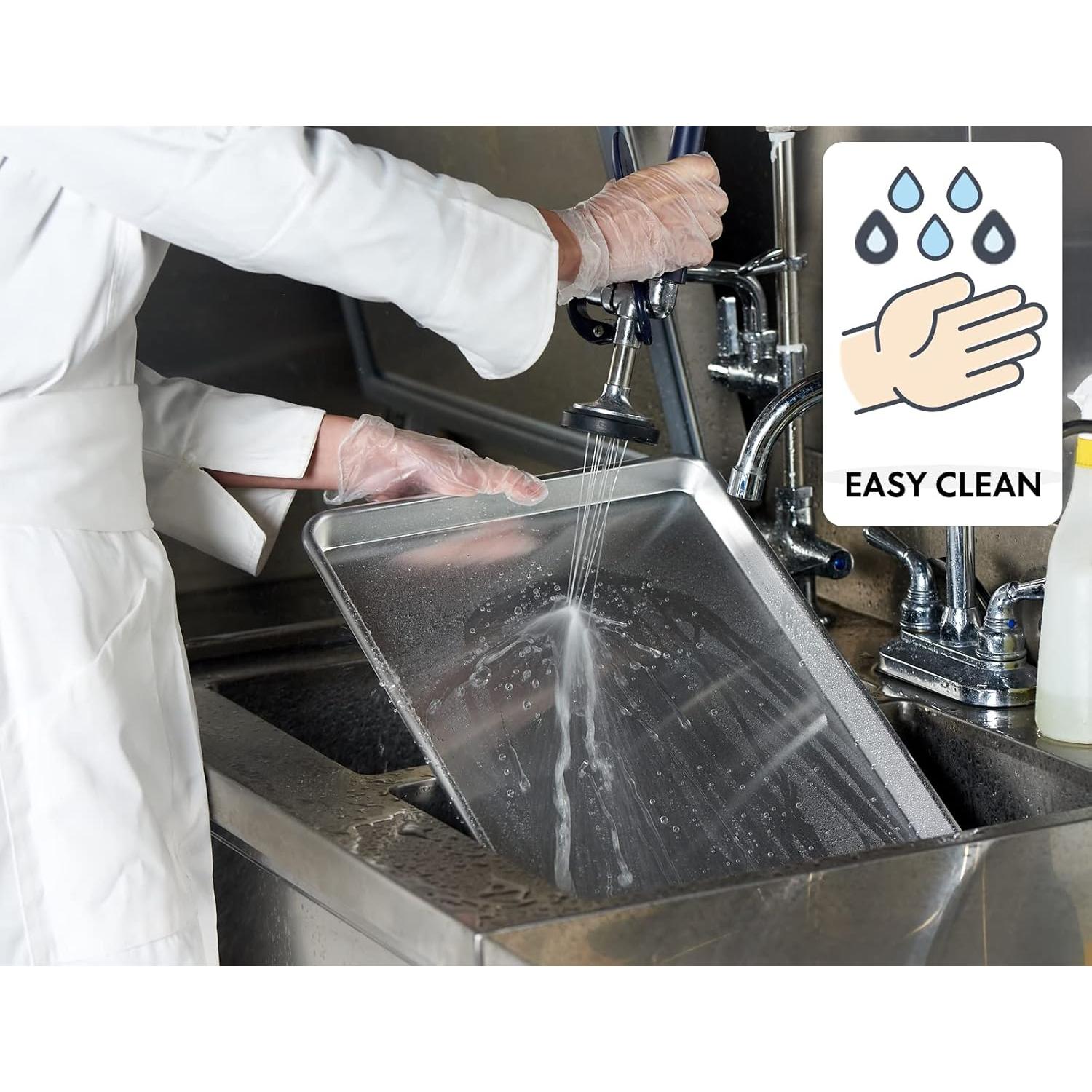 Bandejas de Horno de Aluminio CURTA 33x25.4 cm Paquete de 6