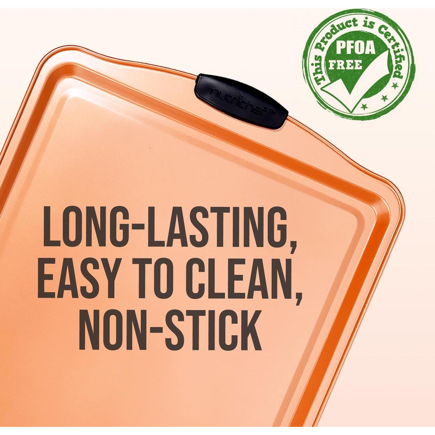 Bandeja para Galletas Grande NutriChef 54.6x39.4cm Antiadherente