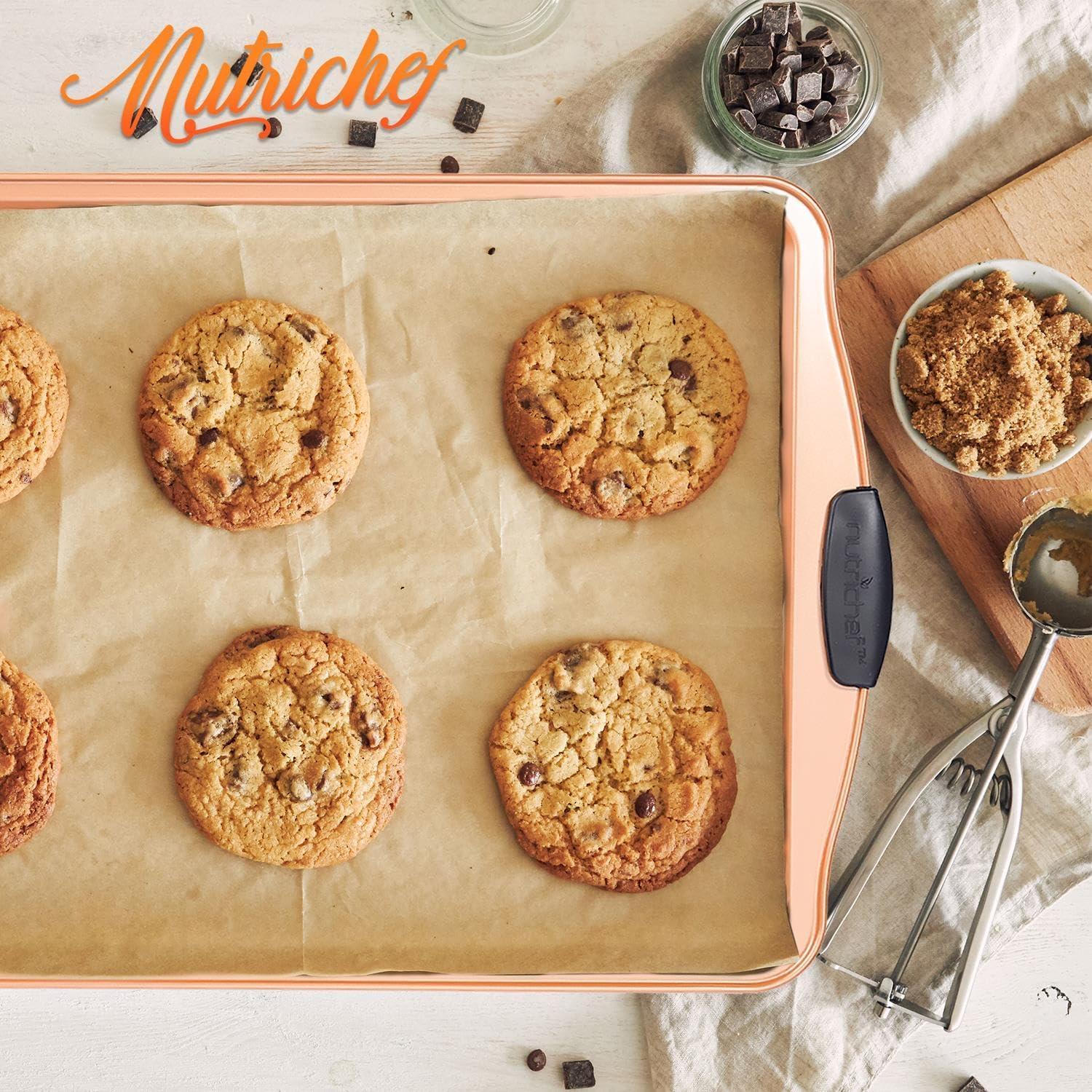 Bandeja para Galletas Grande NutriChef 54.6x39.4cm Antiadherente