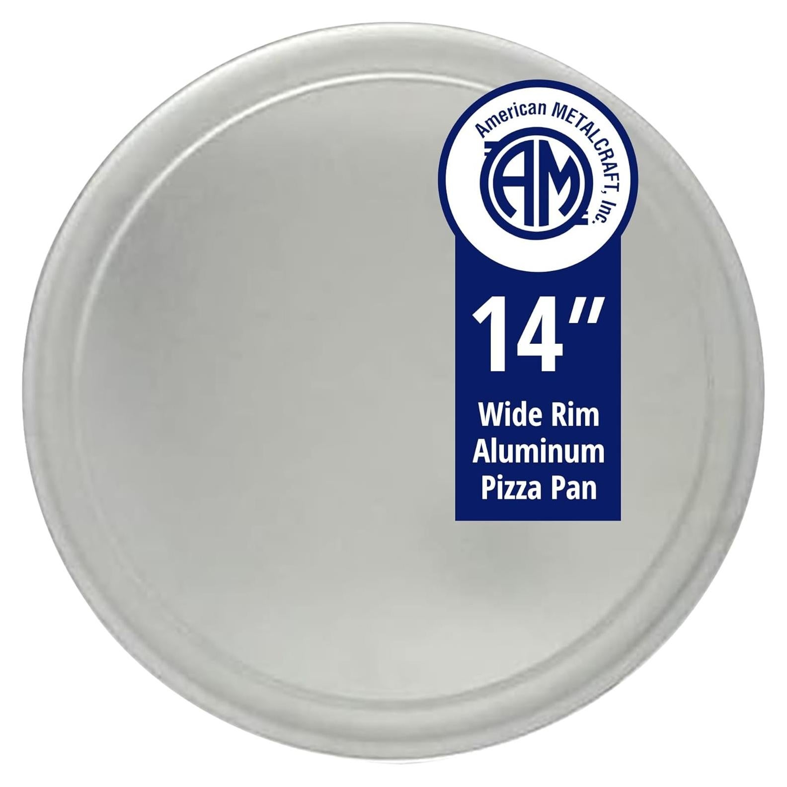 Sartén de Pizza de Borde Ancho 14" American Metalcraft TP14