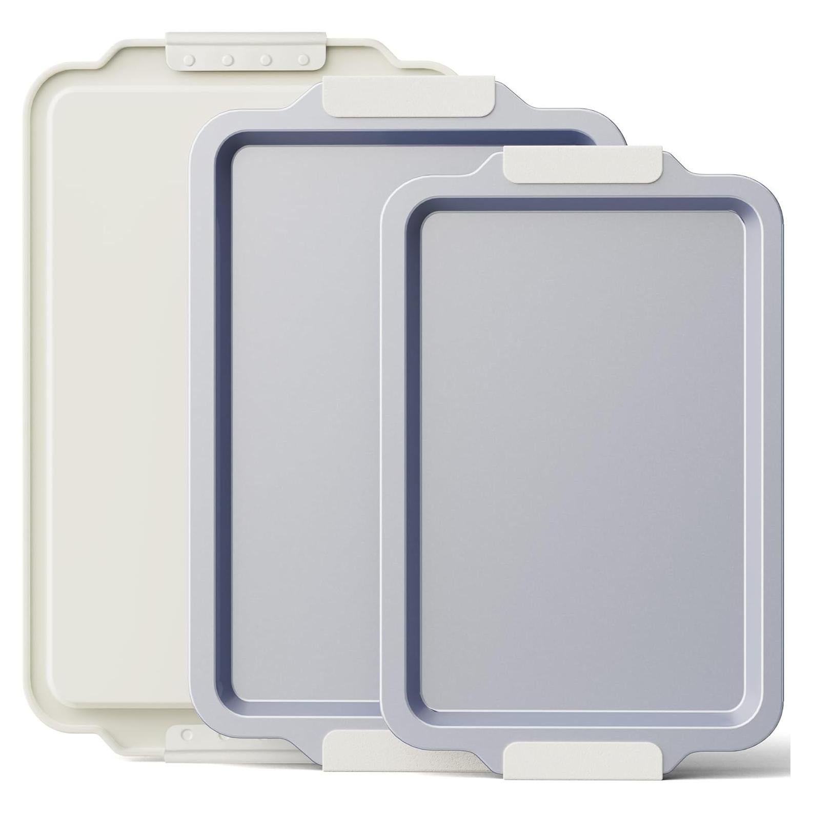 Juego de Bandejas para Hornear BRONYPRO 3 Piezas Cerámica Antiadherente