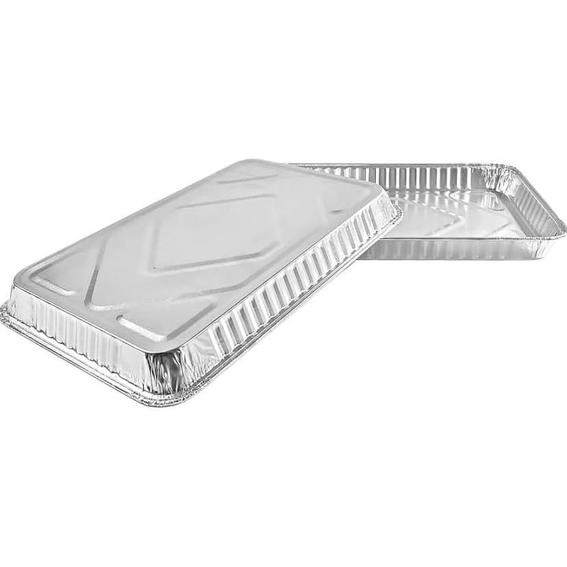 Bandeja de Pastel 1/4 ProPac & Seal Aluminio 32.4x22.2cm - 10 Piezas