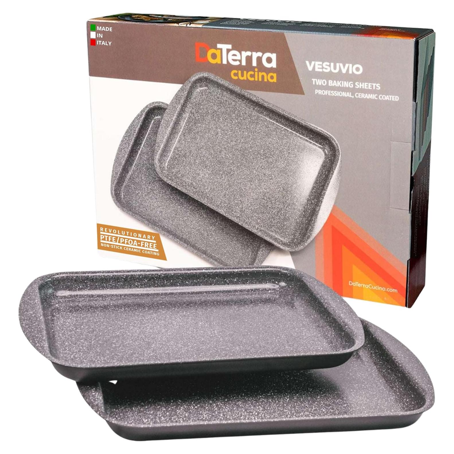 Bandejas para Hornear Antiadherentes DaTerra Cucina - 40.6x27.9 cm