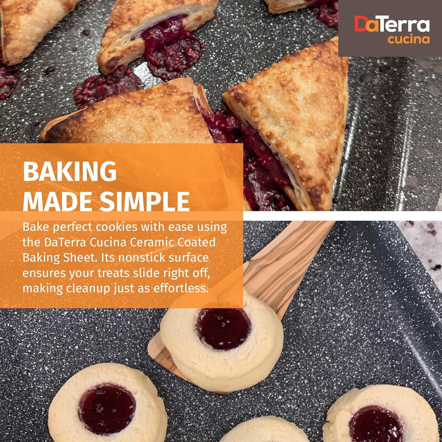 Bandejas para Hornear Antiadherentes DaTerra Cucina - 40.6x27.9 cm