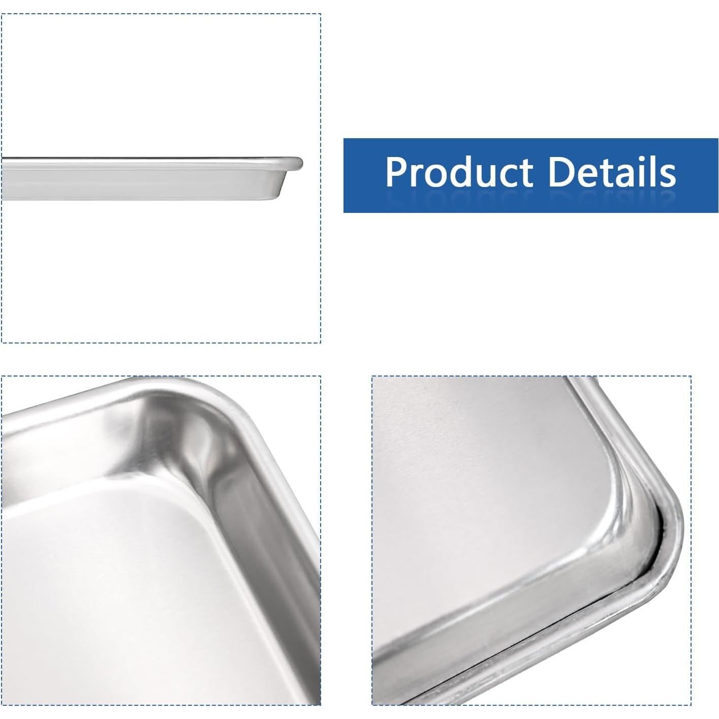 Bandeja para Hornear de Aluminio HARDURA 45.7x33cm 2.5cm