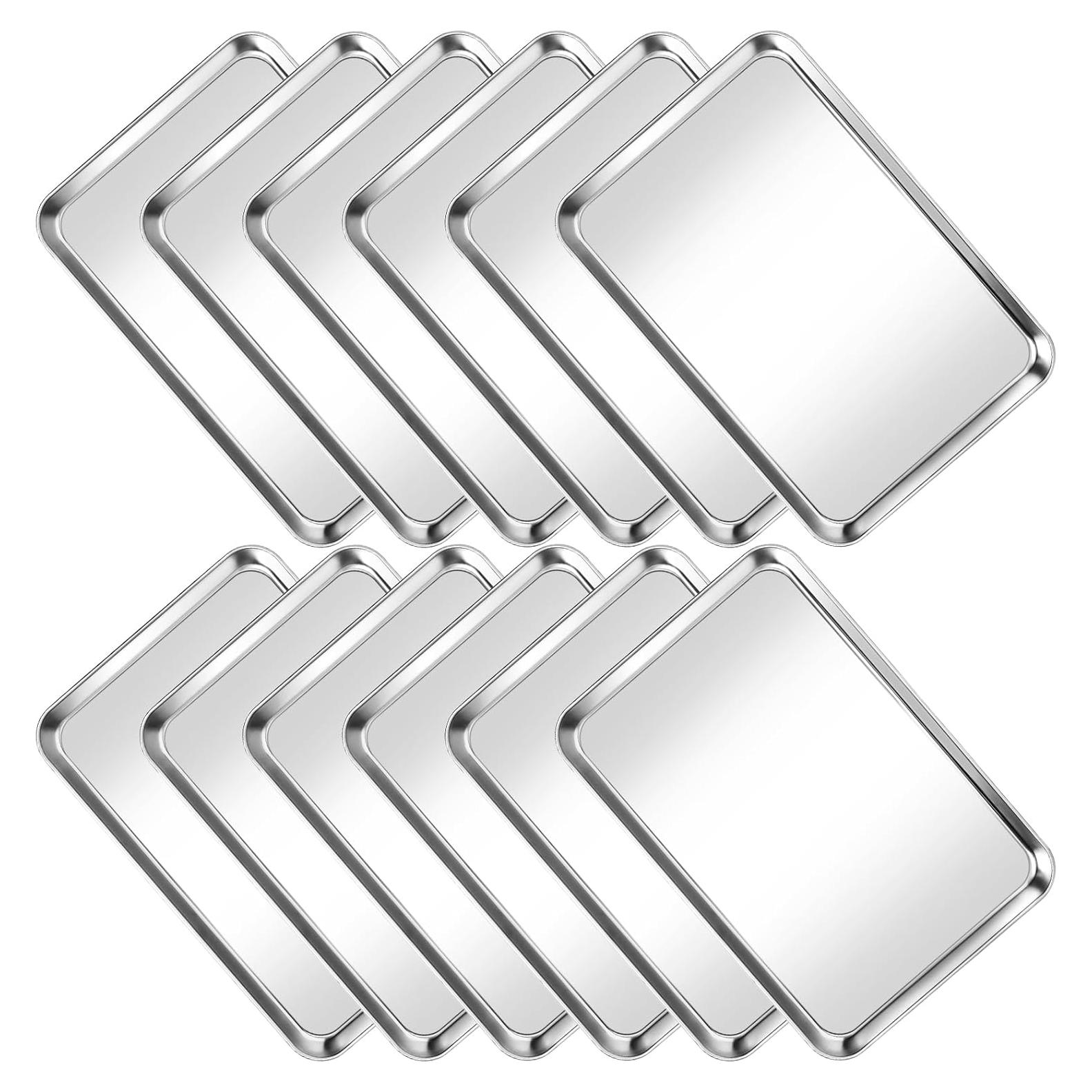 Juego de bandejas para hornear 12 piezas HKJ Chef 40.6x30.5 cm
