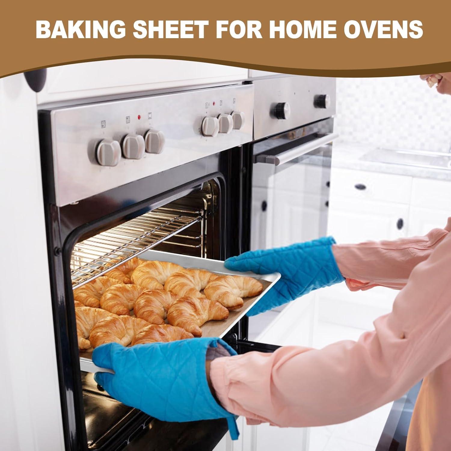 Juego de bandejas para hornear 12 piezas HKJ Chef 40.6x30.5 cm