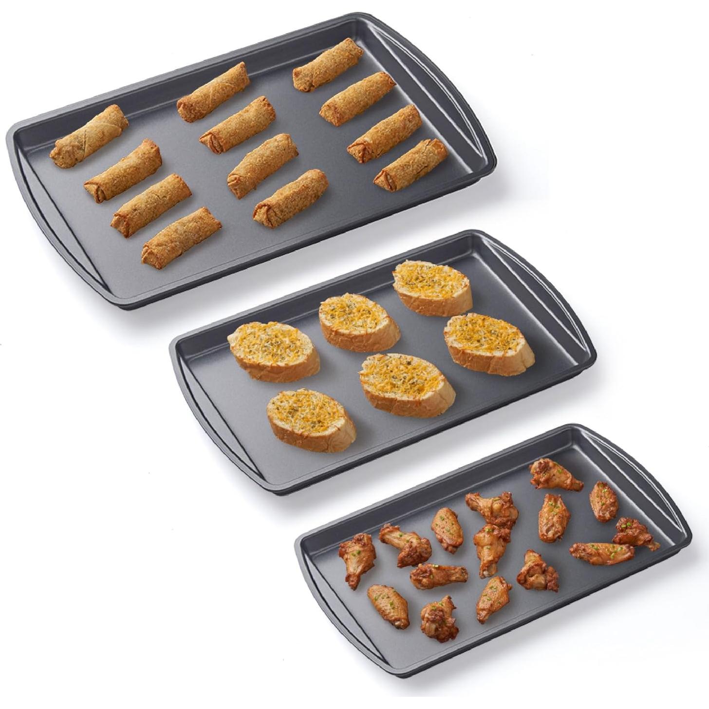 Juego de Bandejas para Hornear Nifty - Set de 3 Acero Antiadh.