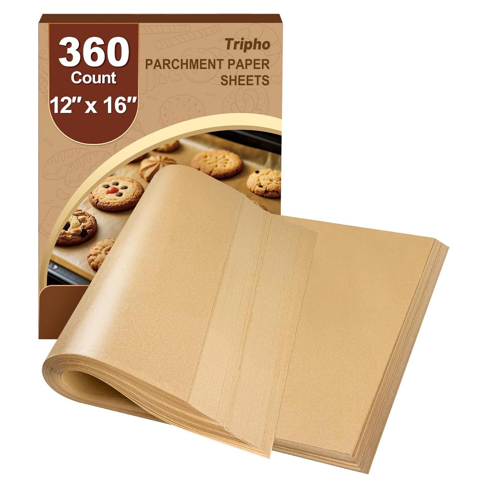 Hojas de Papel Pergamino Tripho 30.48x40.64cm 360 Contar