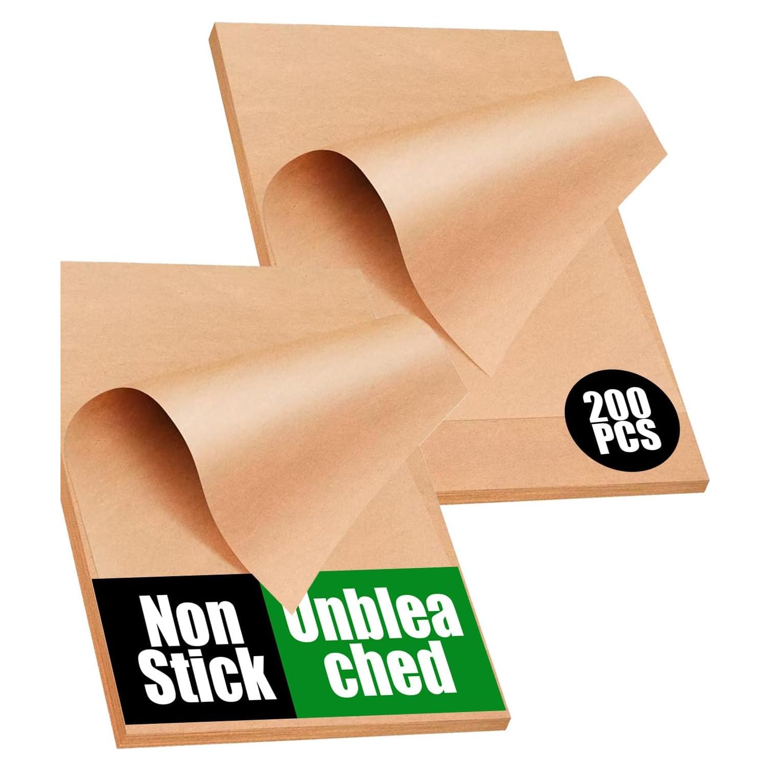 200 Hojas de Papel Pergamino AMFOCUS 30.48x40.64 cm Antiadherente