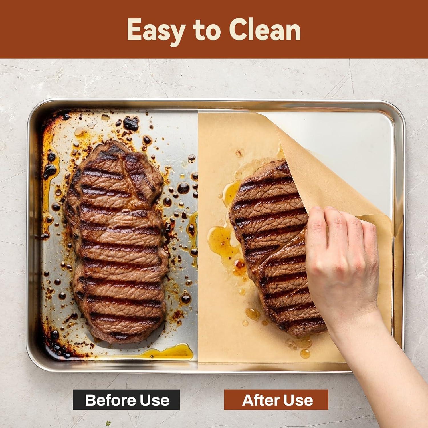 200 Hojas de Papel Pergamino HIWARE 30.48x40.64 cm Anti-adherente