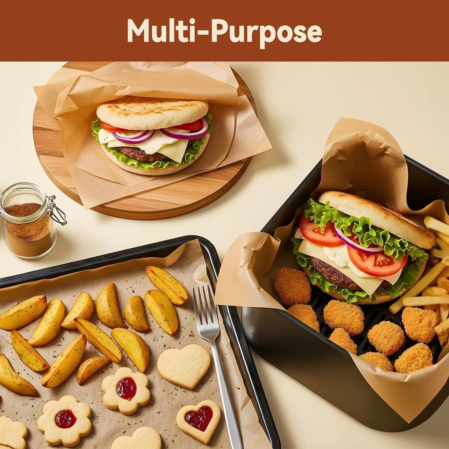 200 Hojas de Papel Pergamino HIWARE 30.48x40.64 cm Anti-adherente