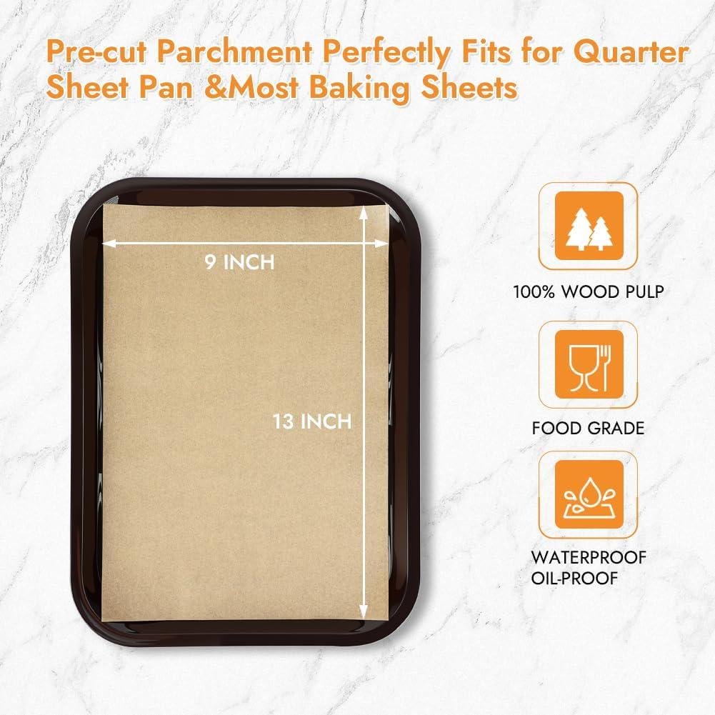 Papel Pergamino Pre-cortado BYKITCHEN 23x33 cm 120 Hojas