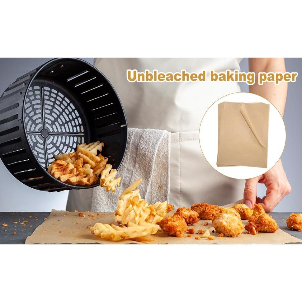 200 Hojas de Papel Pergamino Antiadherente FOXYAEO 30.5x40.6 cm