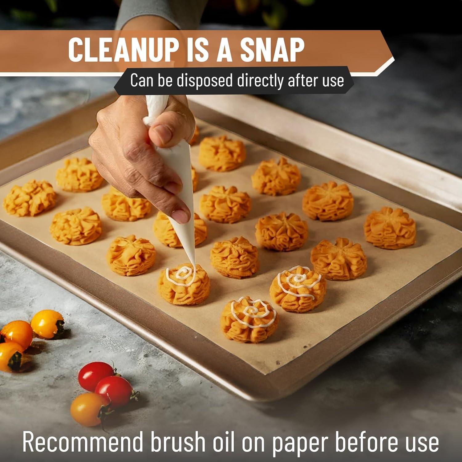 90 Hojas de Papel Pergamino Pre-cortado Vacnkoy 30.5x40.6 cm