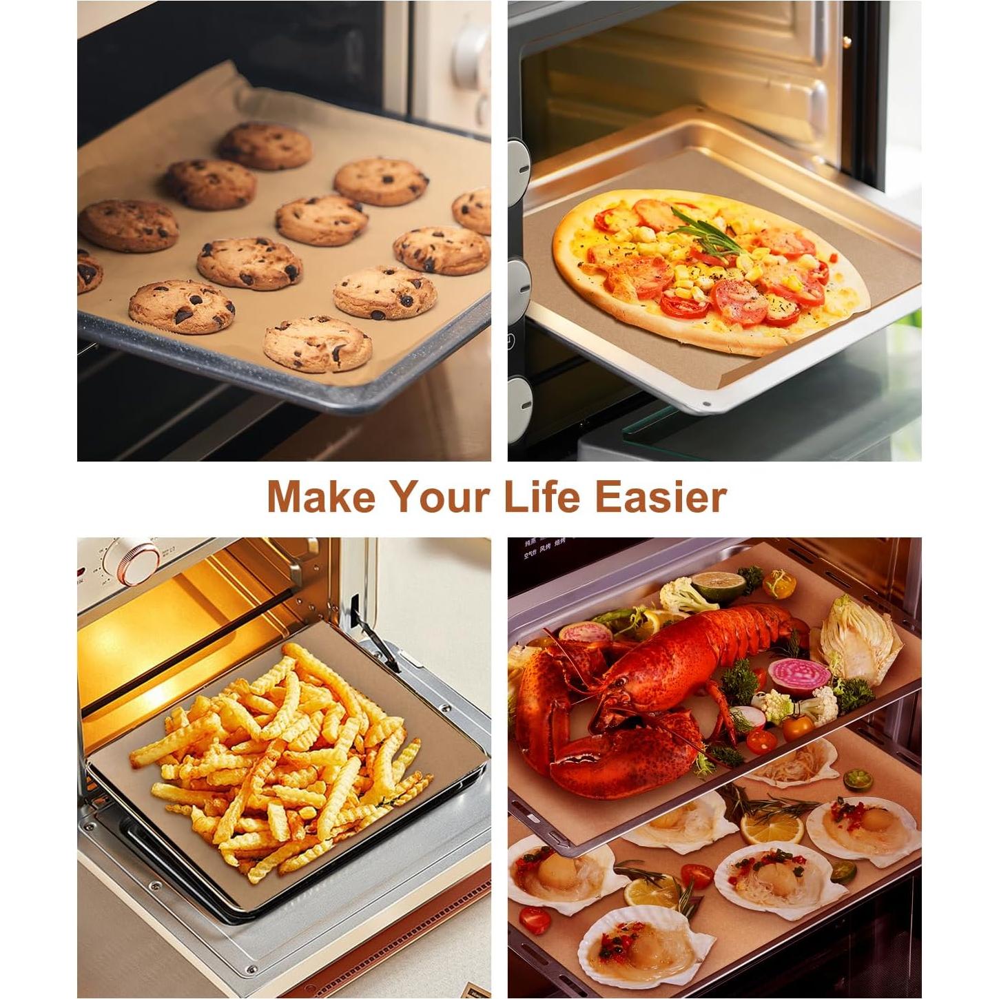 Hojas de papel pergamino Avirho 23x33 cm antiadherente - 70 unidades