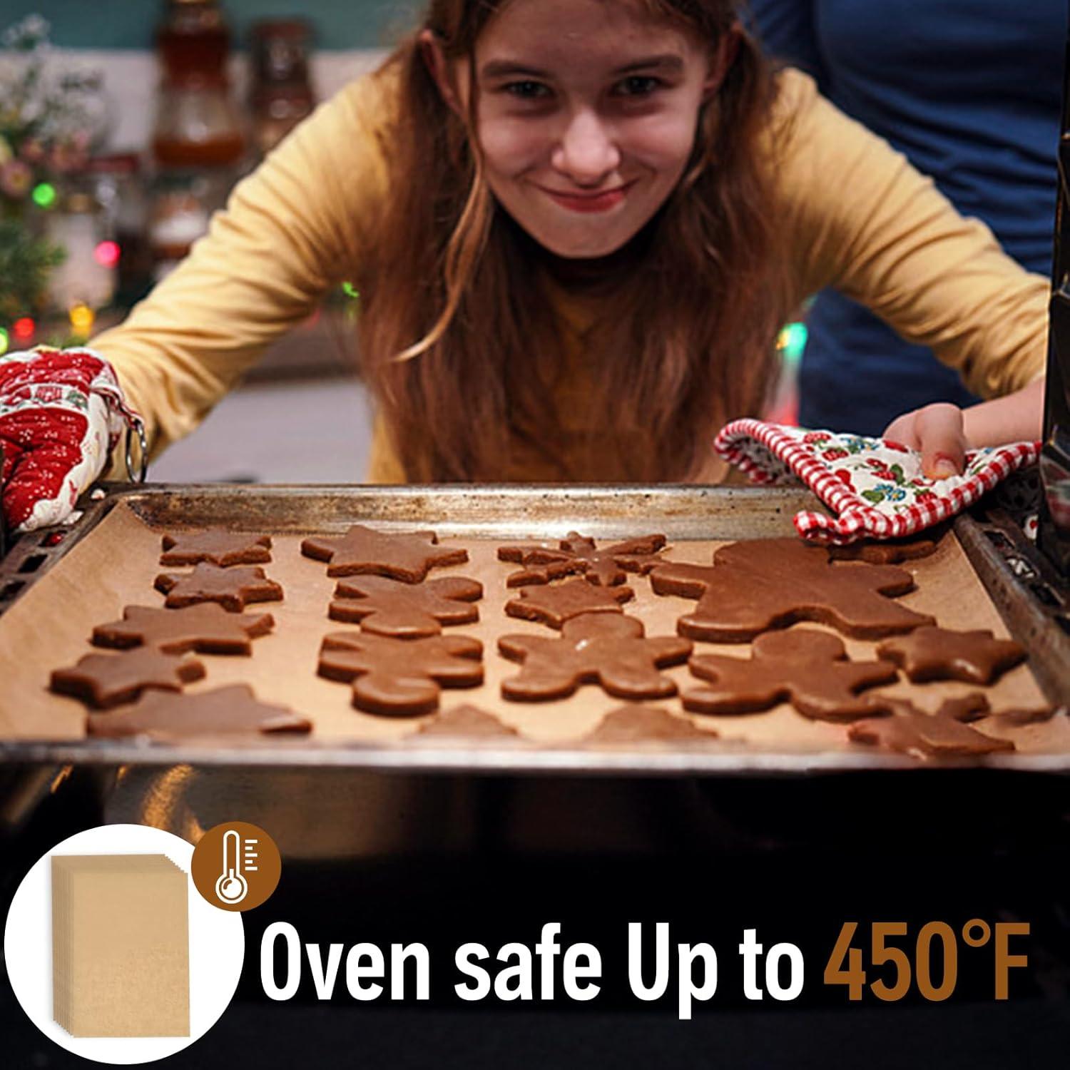 100 Hojas de Papel Pergamino Sin Blanquear Kovpnor 23x33 cm