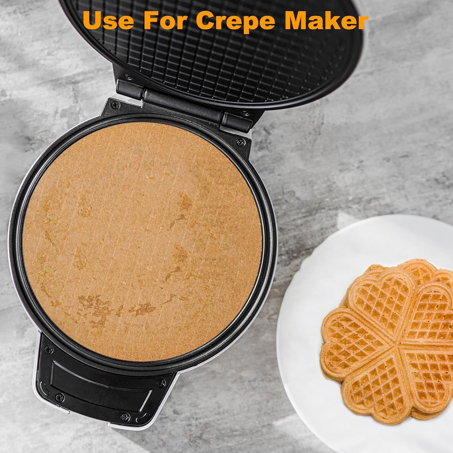 SMARTAKE 200 Hojas Papel Pergamino Antiadherente 20 cm