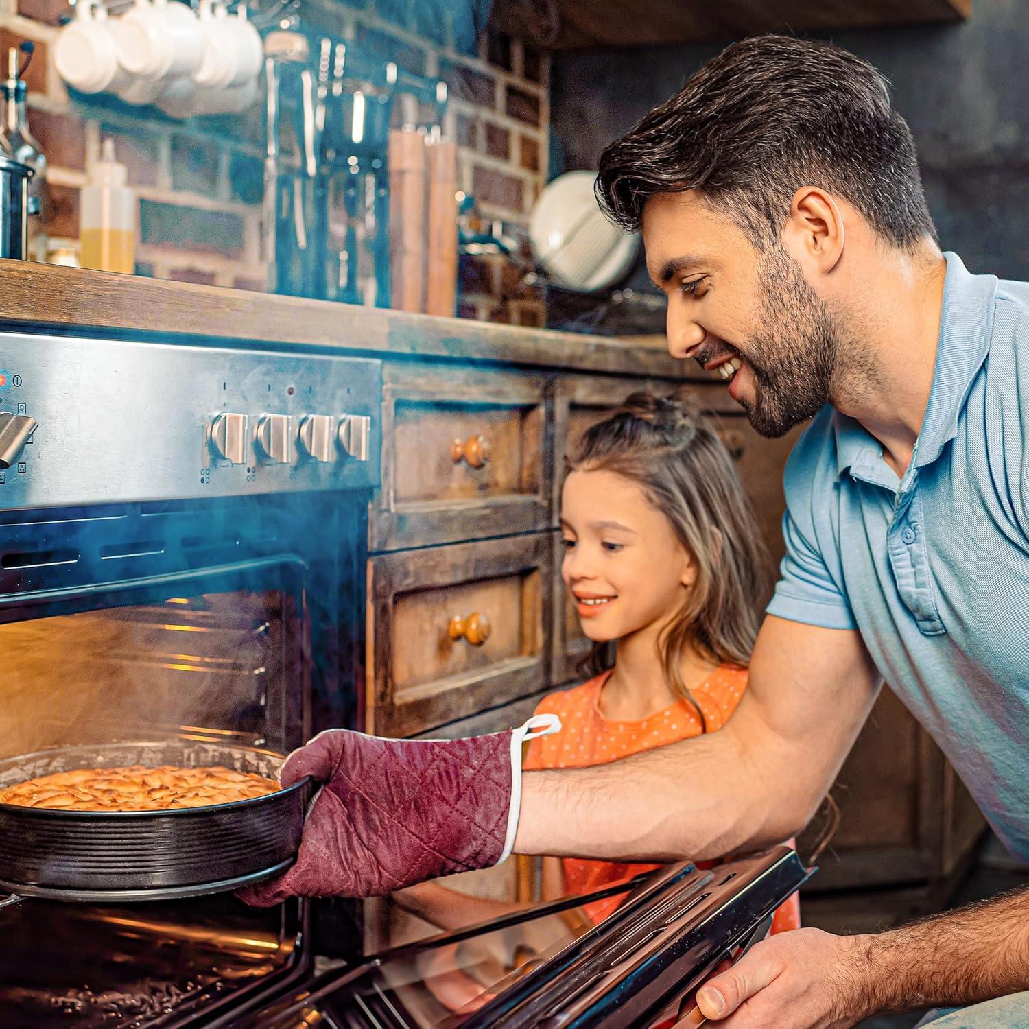 SMARTAKE 200 Hojas Papel Pergamino Antiadherente 20 cm