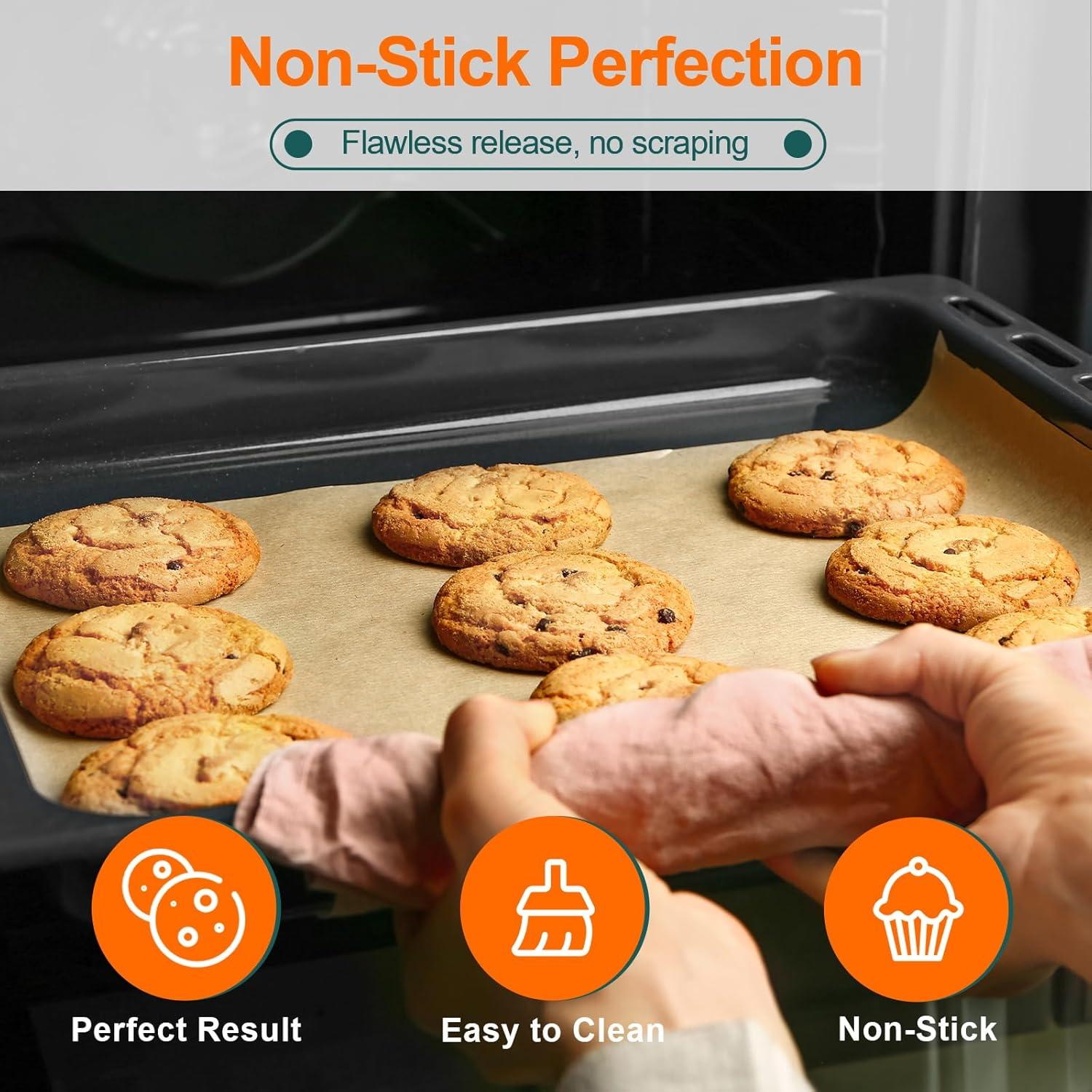 60 Hojas de Papel Pergamino ETIONFUN 30.48x40.64 cm Sin Blanquear