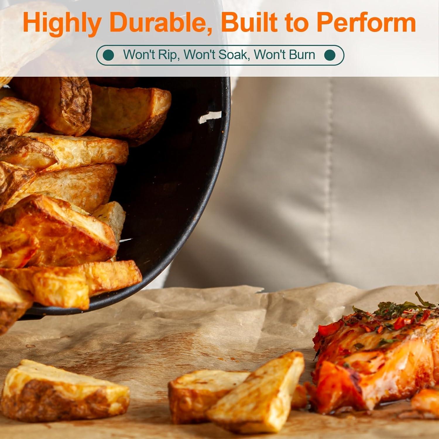 60 Hojas de Papel Pergamino ETIONFUN 30.48x40.64 cm Sin Blanquear