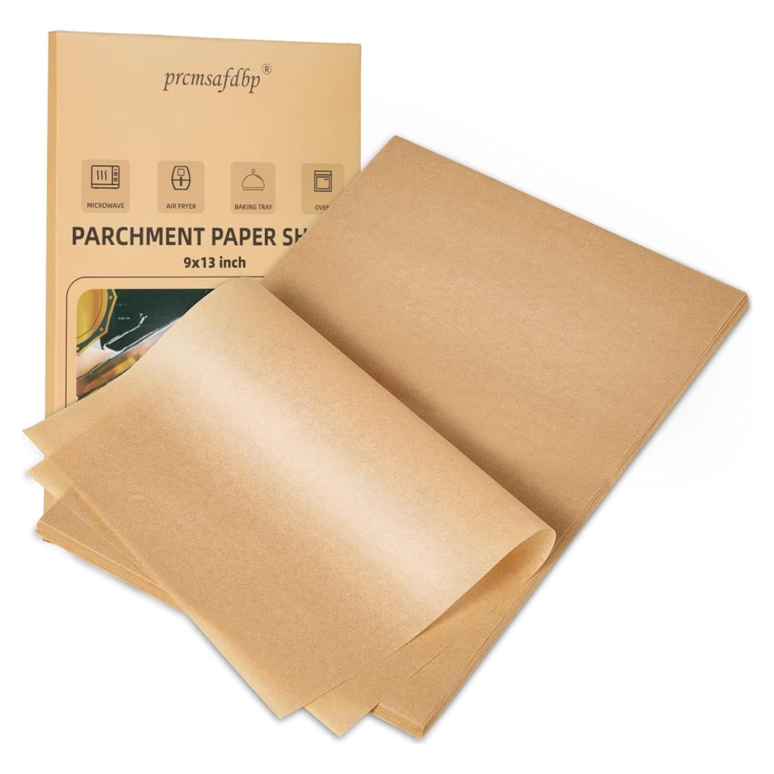 Papel Pergamino Antiadherente 120PCS 22.86x33.02cm para Hornear
