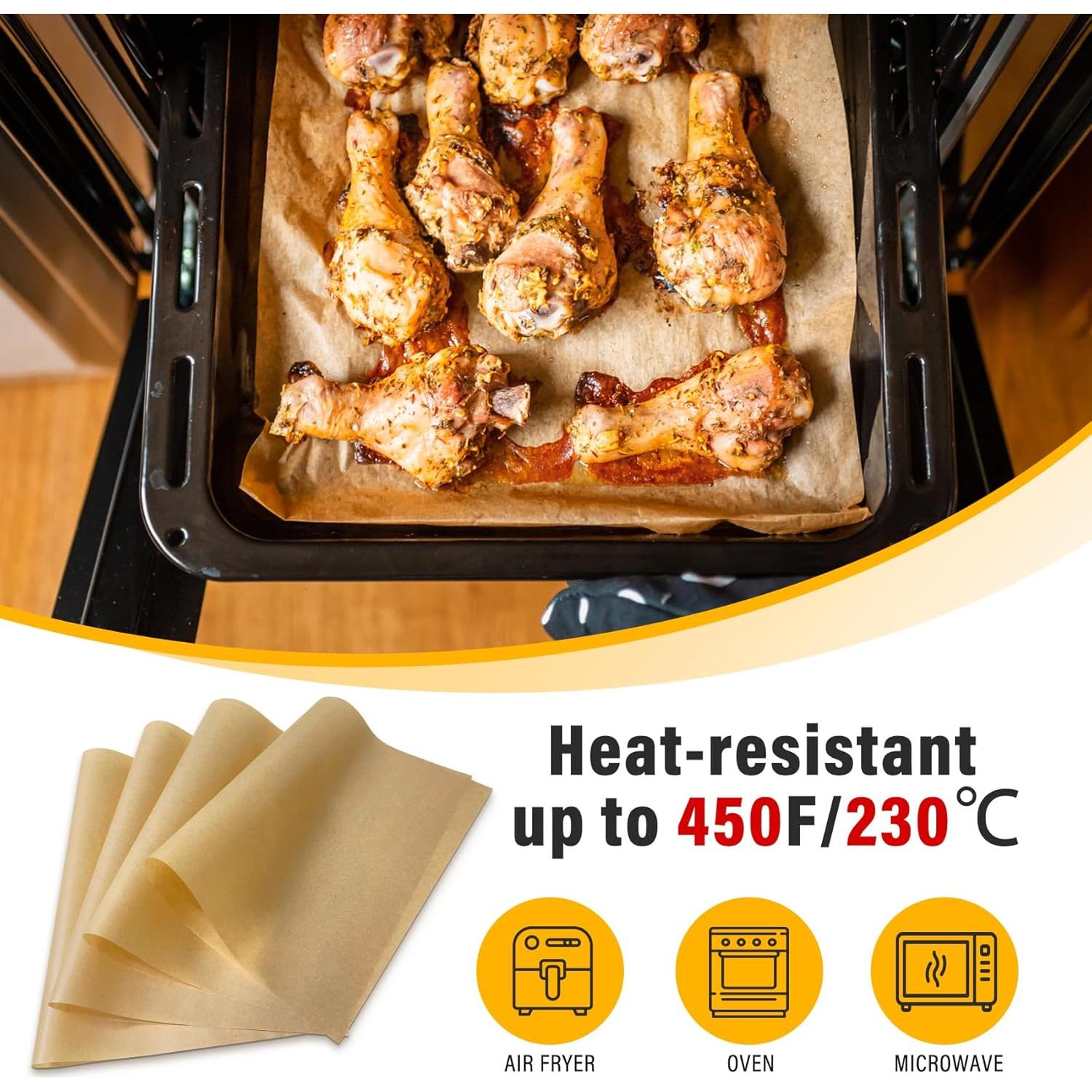 Hojas de Papel Pergamino Anti-adherente Vosda 9x13" 120p