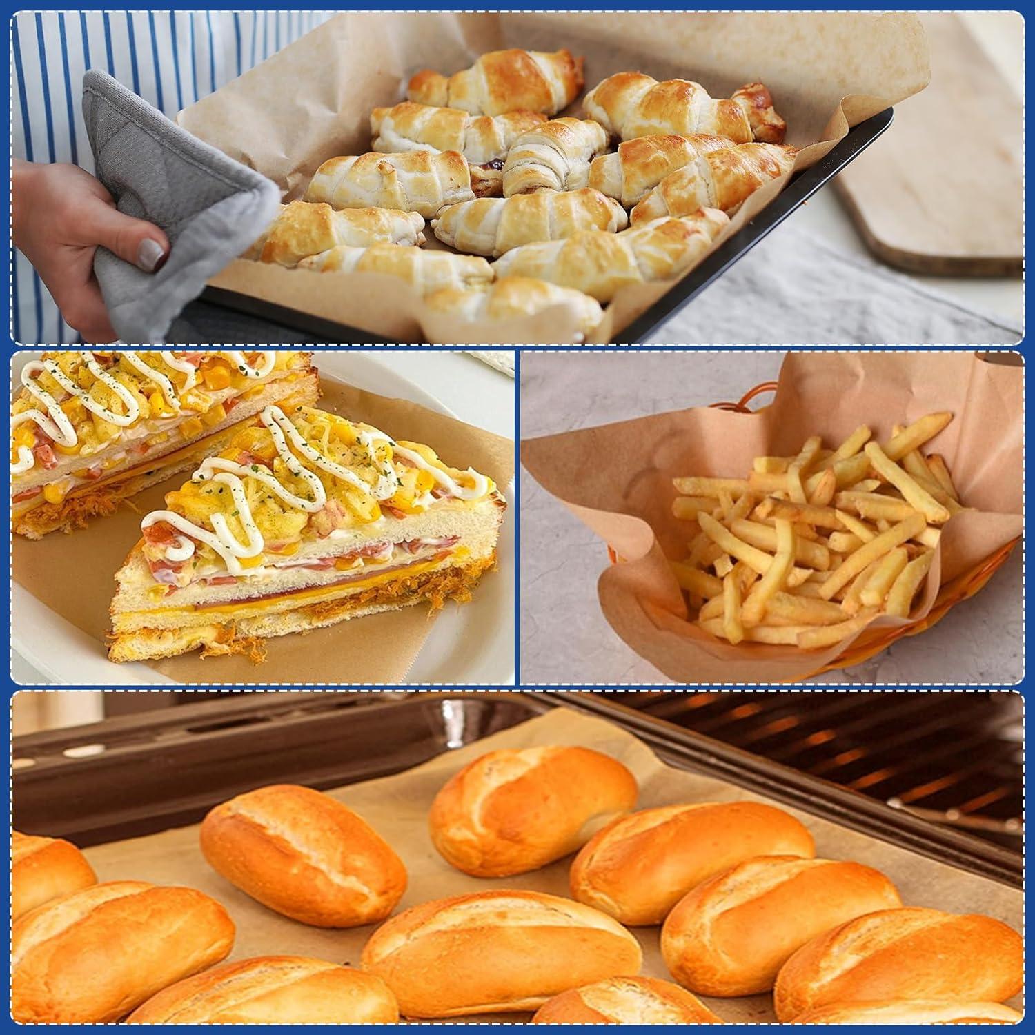 Hojas de Papel Pergamino Anti-adherente Vosda 9x13" 120p