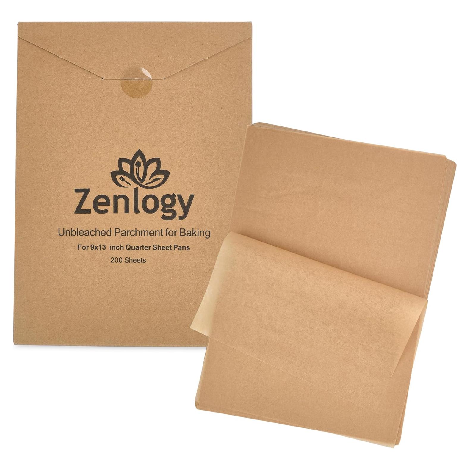 Papel de Parchment Zenlogy 23x33 cm (200 hojas) - Antiadherente