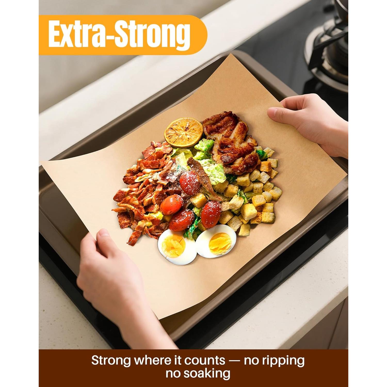 140 Hojas de Papel Pergamino Yomeixte 23x33 cm Antiadherente