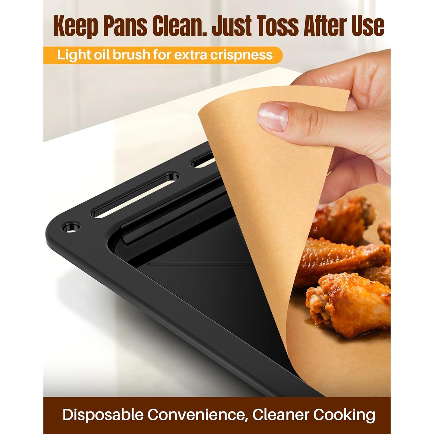 140 Hojas de Papel Pergamino Yomeixte 23x33 cm Antiadherente