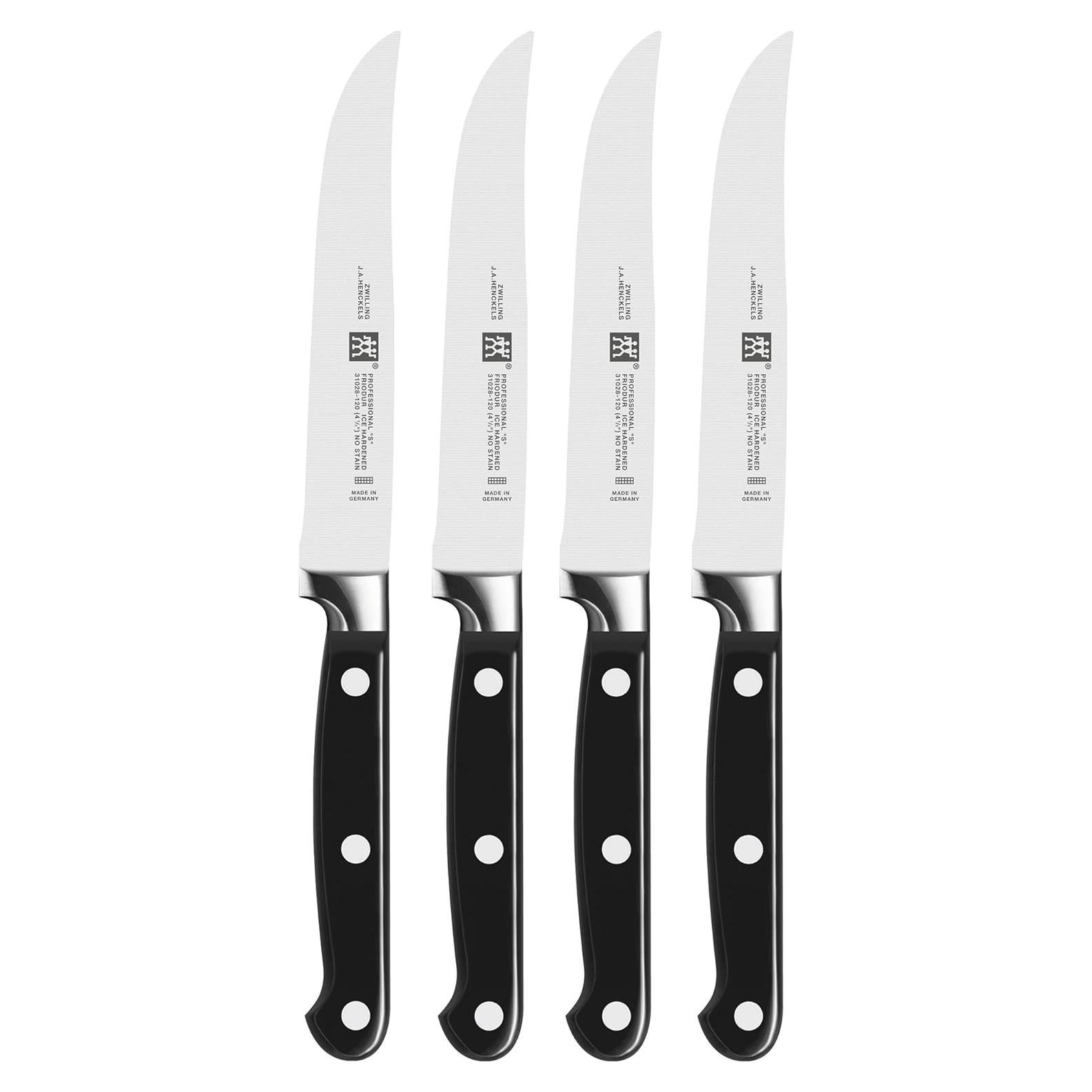 Juego de Cuchillos de Carne Zwilling J.A. Henckels Pro S, 4 Piezas