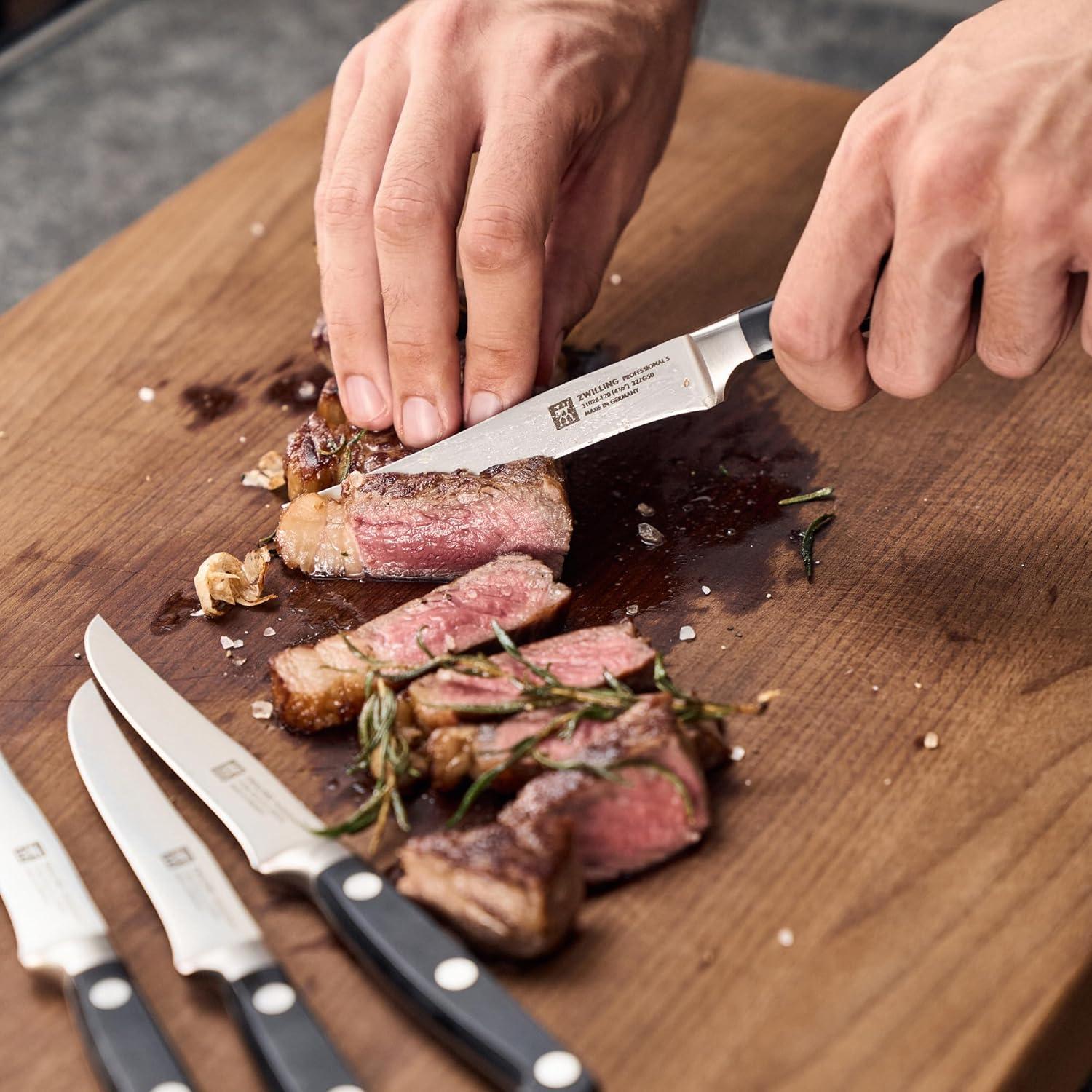 Juego de Cuchillos de Carne Zwilling J.A. Henckels Pro S, 4 Piezas