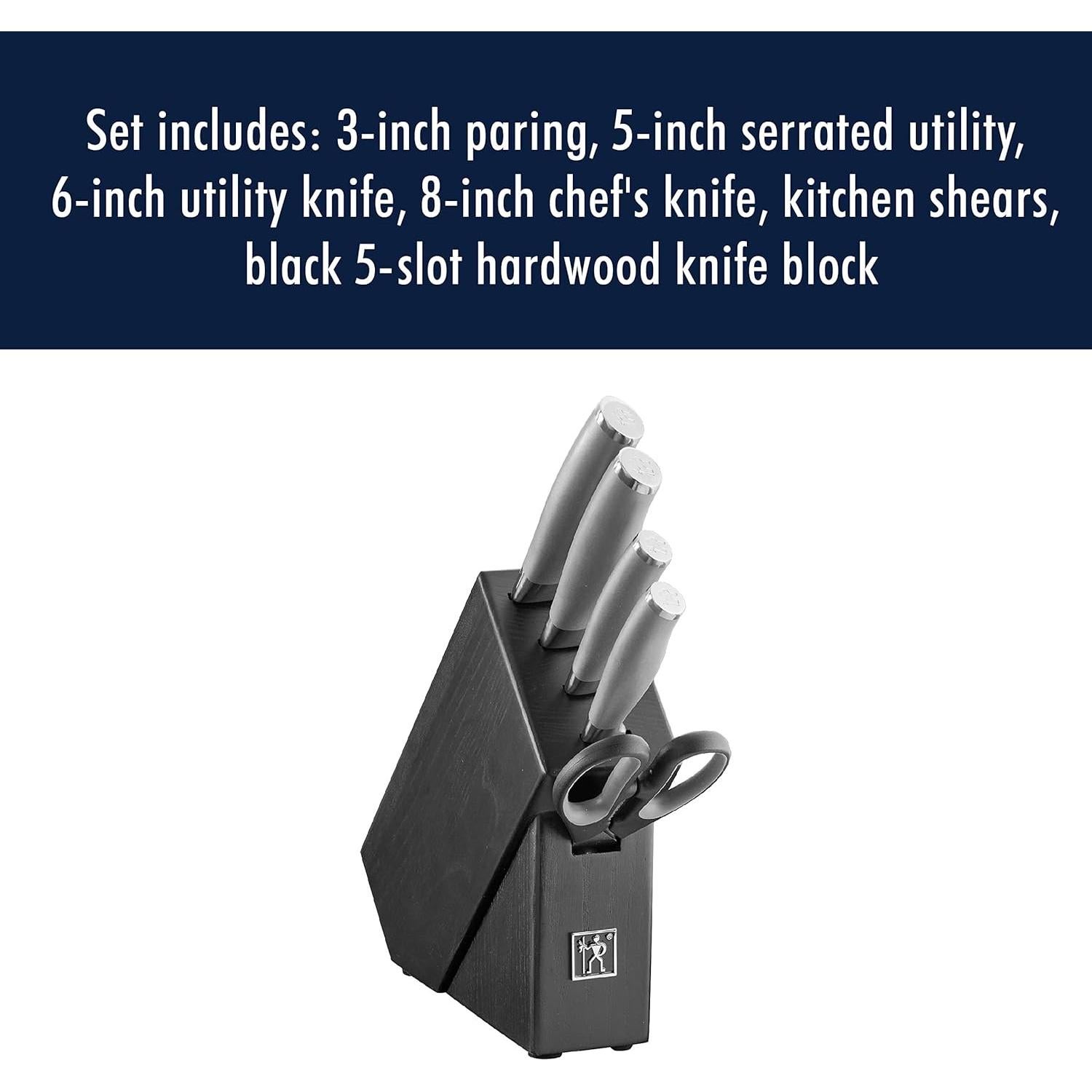 Set de Cuchillos Henckels Modernist 6 Piezas con Bloque