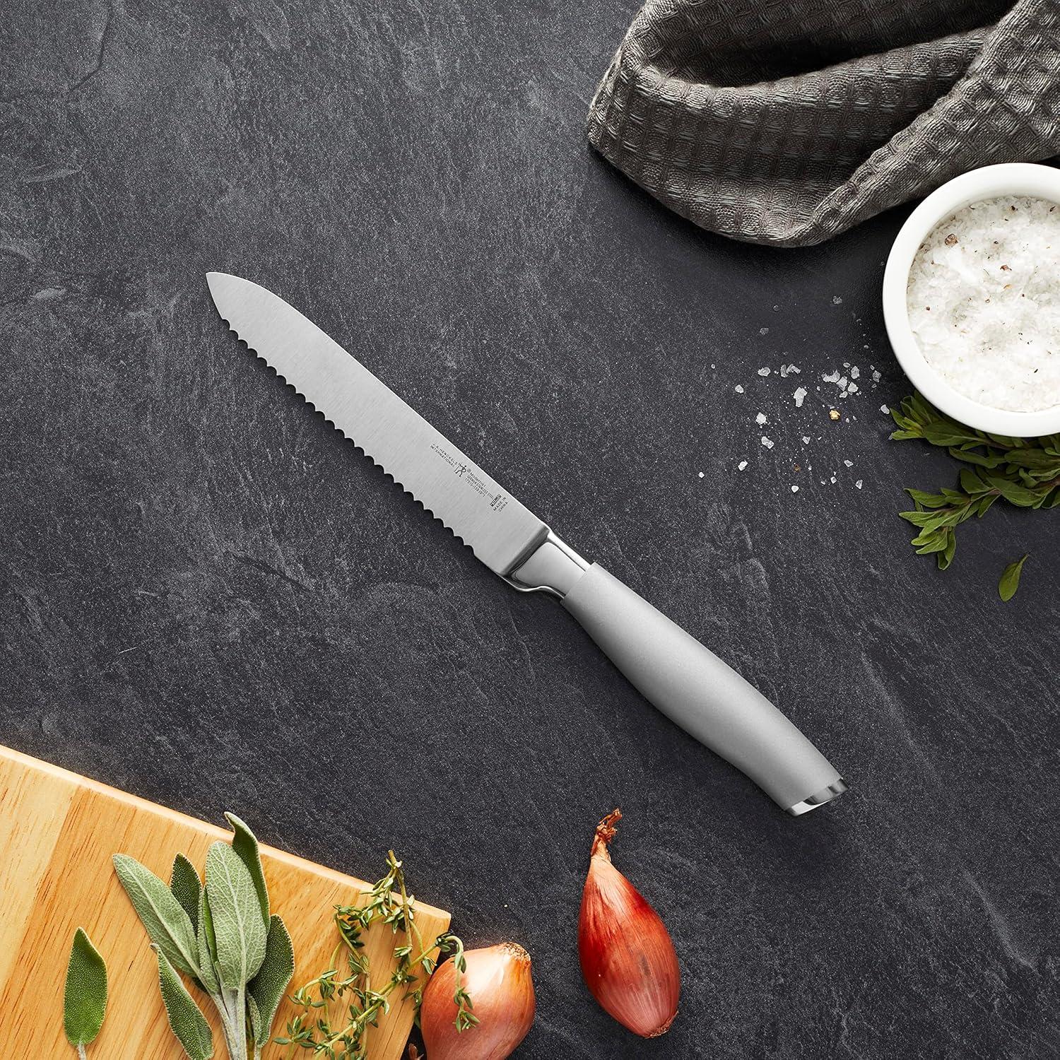 Cuchillo Utilitario Serrado ZWILLING 12.7 cm Acero Inoxidable