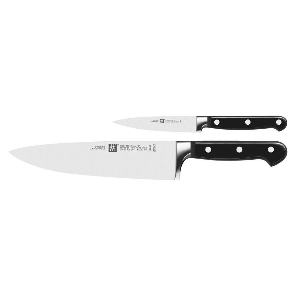 Conjunto de cuchillos de chef ZWILLING Professional S 2 piezas