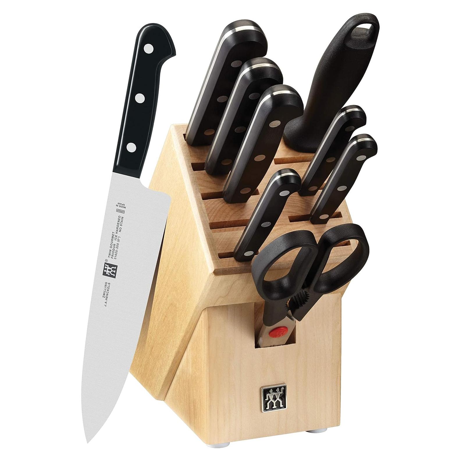 Set de Cuchillos de Cocina ZWILLING Twin Gourmet 10 Piezas